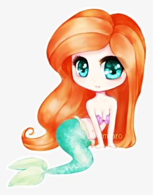 Personnages De Walt Disney Fond D'écran Titled Walt - La Sirenita Ariel Chibi #2440979