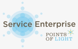 Service Enterprise Points Of Light Logo #2442087