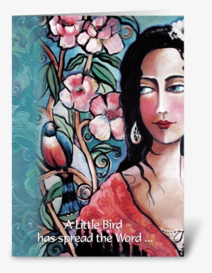 Gypsy Art, Birthday Greeting Greeting Card - Greeting Card #2442617