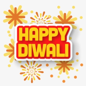 Diwali Stickers Messages Sticker - Happy Diwali Text Text Png #2442889