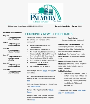 Newsletter 2018 Spring 05 10 2018 1 - Document #2443474