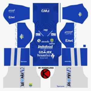 Persib Bandung 2018 Kit - Kit Dream League Soccer 2018 #2443693