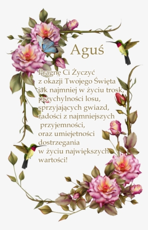 Znalezione Obrazy Dla Zapytania Zyczenia Urodzinowe - Marcos De Flores Png #2443743