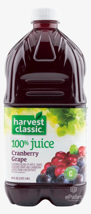 Cranberry Grape Juice Blend Epallet Png Cranberry And - Product #2444473