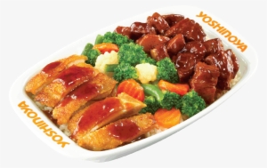 Pork & Chicken Combo - 東 坡 煎 雞 雙 拼 飯 #2444548