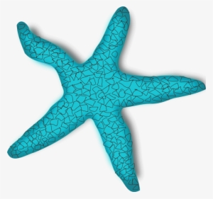 28 Collection Of Turquoise Starfish Clipart - Starfish Clipart Png #2444756