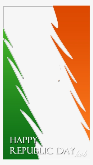 Indian Tricolor Frame Freeproducts - Happy Republic Day Frame Png #2444830