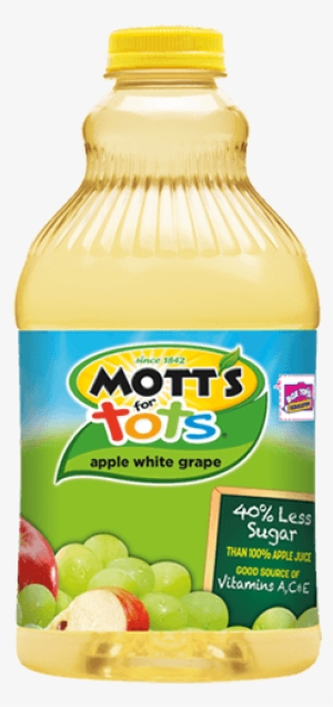 Mott's For Tots Apple White Grape Juice Drink - Mott's For Tots Apple White Grape, 64 Fl Oz Bottle #2445069