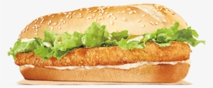 Original Chicken Sandwich - Burger King King Chicken Fillet #2445635