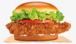 Our New Crispy Sandwich Is A Premium White Meat Chicken - Burger King Crispy Chicken Burger #2445693