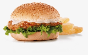 Chicken-burger Food Arrow Element - Chicken Sandwich #2446338