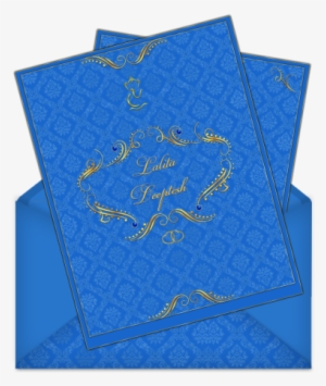 Letter Style Email Indian Wedding Invitation Design - Wedding Invitation #2446639