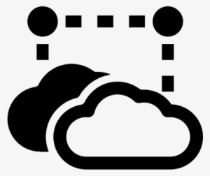 Connected Clouds Vector - Cloud Computing #2446641