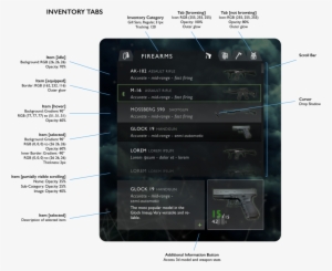 I Made A Mockup For A Fictionnal Fps Loadout Screen - Video Game #2446840
