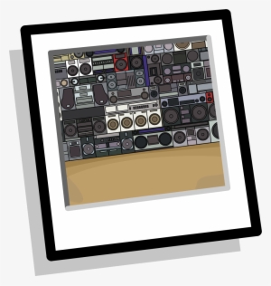 Wall Of Speakers Background Clothing Icon Id - Icon #2446965