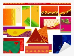 Vector Illustration Of Indian Wedding Invitation Card - Wedding Invitation #2447019