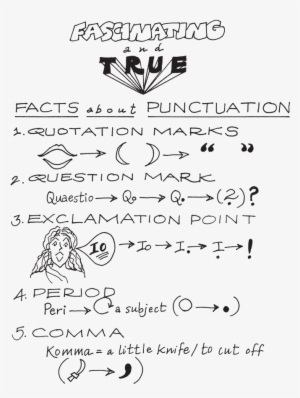 Two Kinds Of Punctuation - Short History Of Punctuation #2447318