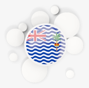 Round Flag With Circles #2448225