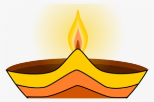 Indian Traditional Oil Lamp Png - Diya Clipart Png #2448292