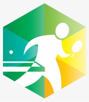 Table Tennis Icon - Table Tennis Logo Illustration #2448632