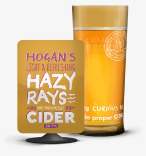 Bib Pintglass Hazyrays - Pint Glass #2448909