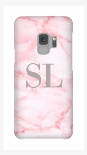 Personalised Cotton Candy Marble Initials Samsung Galaxy - Samsung Galaxy S9 #2448965