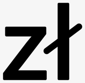 Poland Zloty Currency Symbol Vector - Polish Currency Symbol #2449209