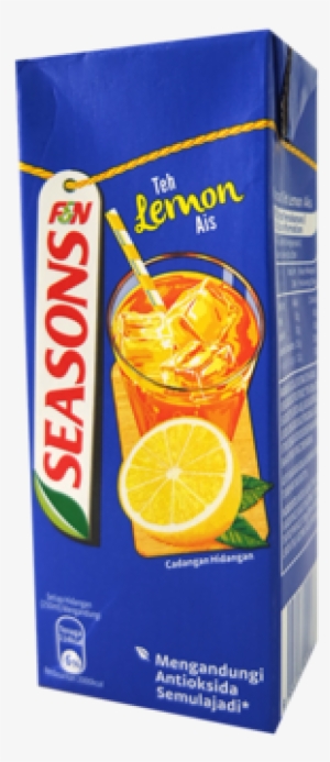 F&n Seasons Refreshing Ice Lemon Tea Drink - Seasons Ice Lemon Tea Packet #2449238