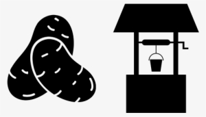 Quality - Baked Potato Clip Art Black And White #2449869