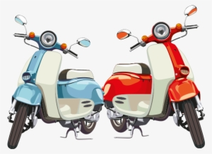 bike Insurance Online Plans - Old Fashioned Scooter #2451060