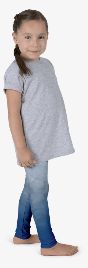 Cnexs Wear Blue Dream Kids Leggings - Leggings Kids Mockup #2451086