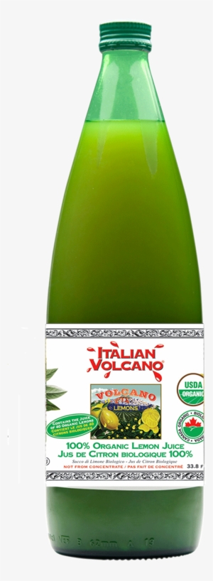 Organic Volcano Lemon Juice, 1l - Volcano Lemon Juice - 1 L Bottle #2451457