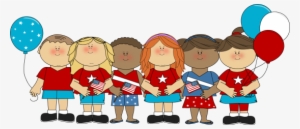 28 Collection Of Election Day Kids Clipart - Red White And Blue Day Clipart #2451539