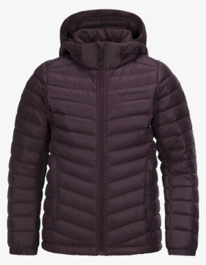 Kids Frost Down Hood Jacket Mahogany - North Face Winterjas Heren #2451588
