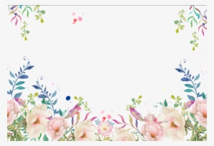 Colorful Flower Jungle Transparent Decorative - Shutterstock Watercolour Flowers #2452535