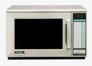 Sharp R-25jtf Microwave Oven - Keg Works Sharp Heavy Duty Commercial Microwave - 1800 #2453576