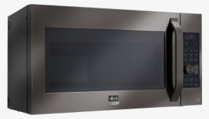 Black Stainless Steel Over The Range Microwave Oven #2453605