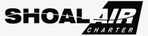 Shoal Air Logo Simple Black - Graphic Design #2455119
