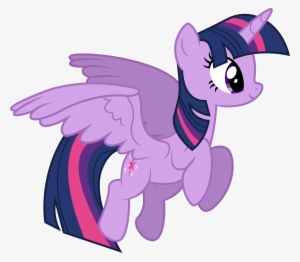 Twilight Vector Flying Clip Art Freeuse Download - My Little Pony Twilight Sparkle Flying #2455271