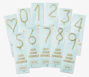 Golden Sparkles Candles #2455765