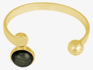 Ioaku Moon Cuff Gold Sparkle Grey Copy - Gold #2455976