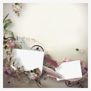 Photo Album Background Box - Garden Roses #2456288