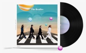 Top Young Visual Artists Reimagined Iconic Album Covers - Beatles Abbey Road - Lam 1979 Uk Vinyl Lp Pcs7088 #2456329