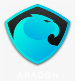 Light Text Png - Aragon Coin Logo Png #2456860