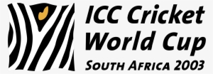 Icc Cricket World Cup Logo Png Transparent - 2003 Cricket Wc Logo #2457494
