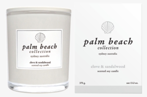 Pbc Standard Clove And Sandalwood - Palm Beach Watermelon Candle #2458915