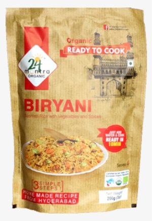Vegetable Biryani - 24 Mantra Organic Biryani, 200g #2459045