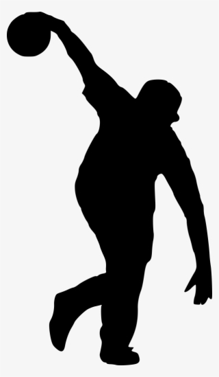 Sport Png Free Images Toppng Transparent - Bowling Player Silhouette Png #2460049