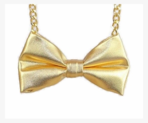 Gold Bow - Satin #2460372