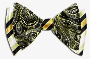 Be The First To Review “design Your Own Custom Bow - Black And Gold Bow Tie Png #2460377